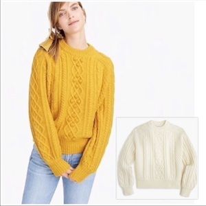 Demy Lee J Crew S Boho Ivory Sweater